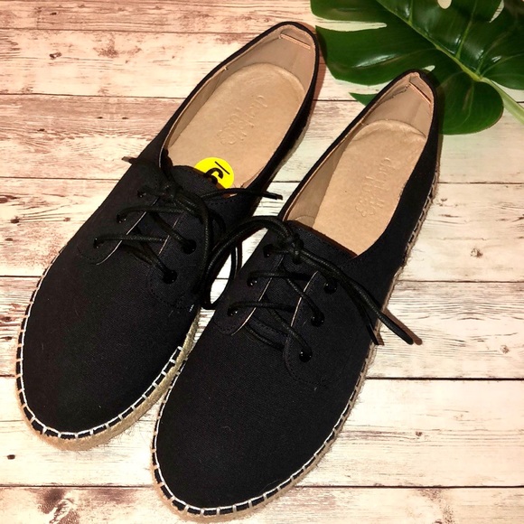 Lace up Espadrille Sneaker size 7.5 - Picture 3 of 11